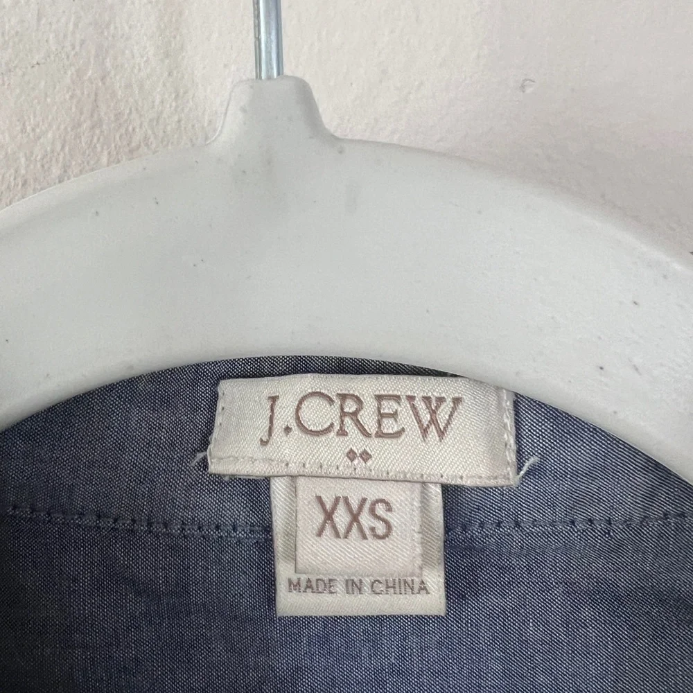 J. Crew Blue Casual Button Down Shirt with Long Sleeves 310
